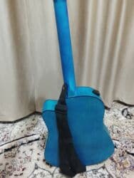 струны для классической гитары цена: Акустическая гитара 6-струнная,38 дюйм, цвет бирюзовый/морская волна — 2