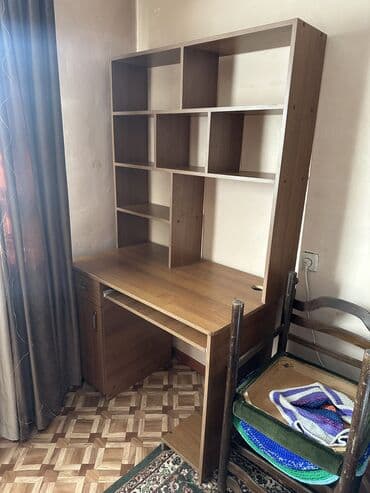 Раскройные столы: Компьютерный стол, С полками — 4