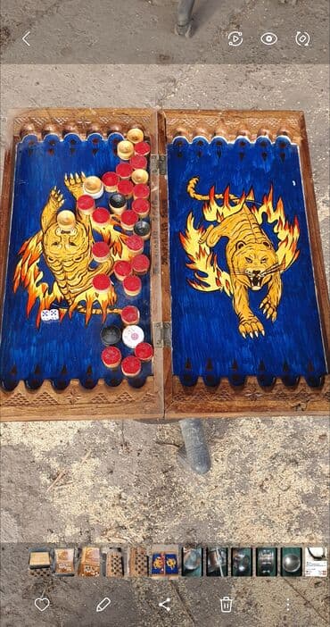 заказать браслет из натуральных камней: Нарды ручная работа — 3