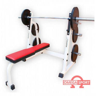 турник для дома напольный: Скамья под штангу Марка: Amazing Назначение Профессиональное — 1
