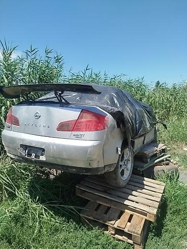 Транспорт: Nissan Skyline 250GT (кузов V35), серебристый, хэтчбек/седан 4 дв. — 3