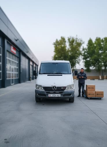 не рабочий авто: Mercedes-Benz Спринтер: 2001 г., 2.2 л, Дизель, Фургон — 1