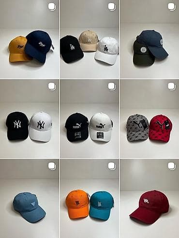 шапка puma: Кепка, Бейсболка, New York Yankees, Козырек: Изогнутый, С вышивкой — 1