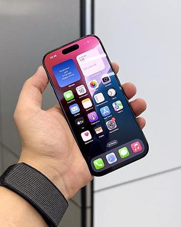 iphone xa: IPhone 16 Pro, Б/у, 256 ГБ, Black Titanium, Защитное стекло, Чехол, Коробка, В рассрочку, 88 % — 2