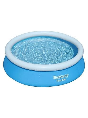 Спорт и отдых: Надувной бассейн Bestway Fast Set Артикул: 57392 - Тип — 3