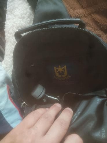 volunteer барсетки: Сling-сумка Volunteer (одно-плечевая) - Цвет: черный с оранжевыми — 2