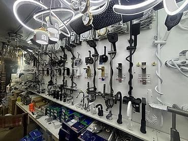 Смесители и душевые системы для ванной и кухни - Большой выбор at lalafo.kg Смесители и душевые системы для ванной и кухни - Большой выбор