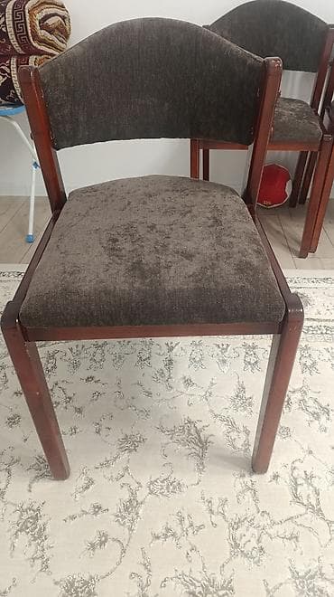 берекет мебель: Стул для кухни, Новый, Дерево, цвет - Коричневый — 5