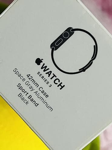сколько стоит смарт часы в бишкеке: Apple Watch Series 3 (GPS), 38/42 мм — черный спортивный ремешок — 6