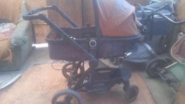 carrello bravo коляска: Коляска, Belecoo, цвет - Коричневый, Б/у — 1