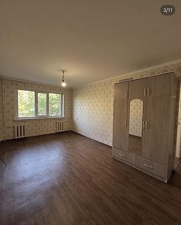 Батирлер: 2 бөлмө, 44 м², 104-серия, 1 кабат, Эски ремонт — 3