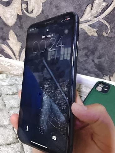 iphone 11 128gb: IPhone 11, Б/у, 128 ГБ, Черный, Чехол, 100 % — 2
