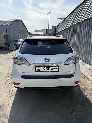 lexus 600: Lexus RX: 2011 г., 3.5 л, Автомат, Гибрид, Кроссовер — 6
