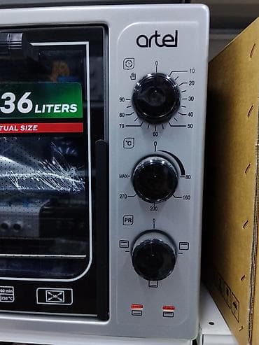 Техника и электроника: Электрическая мини-печь Artel, объем 36 л. Основные характеристики: - — 2