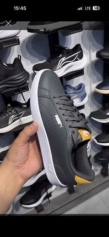 Мужские кроссовки, 42, 42.5, Puma, Новый, цвет - Серый at lalafo.kg Мужские кроссовки, 42, 42.5, Puma, Новый, цвет - Серый