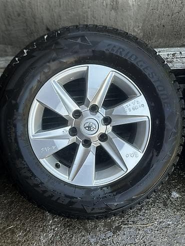 daf 75: Колеса в сборе 265 / 65 / R 17, Зима, Б/у, Комплект, Внедорожные (АТ/МТ), Литые, отверстий - 6 — 1