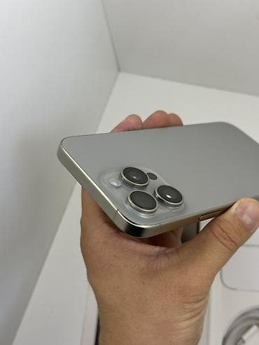 свет аренда: IPhone 15 Pro Max, Б/у, 512 ГБ, Natural Titanium, Коробка, Защитное стекло, Кабель, 88 % — 8