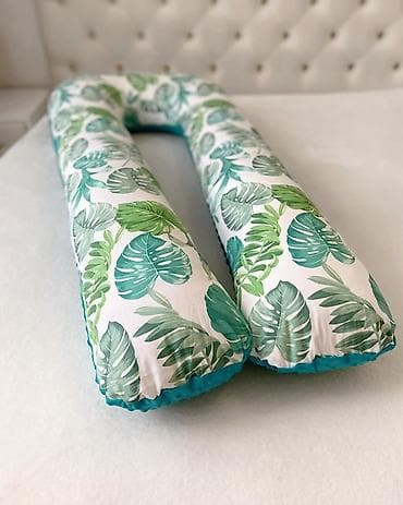 подушки ортопедические: U‑образная подушка для беременных и кормления - Форма: U‑образная — 3