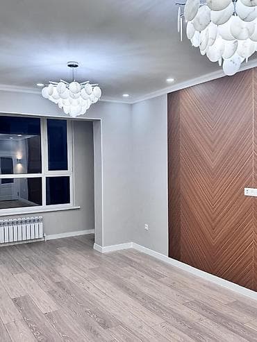алмааты: 1 комната, 54 м², Технопарк 3 этаж, Евроремонт — 3