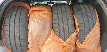 лотку: Шины 215 / 55 / R 17, Лето, Б/у, Комплект, Легковые, Япония, Bridgestone — 3