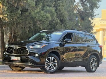 авто в аренду с последующим выкупом бишкек: Toyota Highlander: 2021 г., 3.5 л, Автомат, Бензиновая, Кроссовер — 1