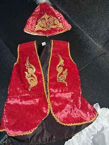 кийим алам: Детский национальный костюм (казахский стиль) на 7-9 лет. Цена 2900 — 2
