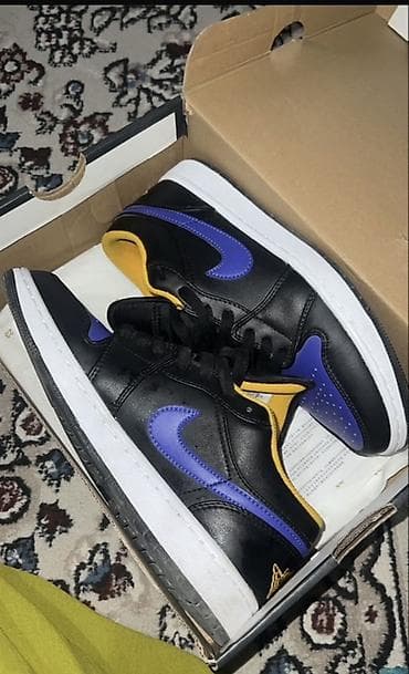 nike react: Мужские кроссовки, 42.5, 42, Nike, Новый, цвет - Черный, Платная доставка, Самовывоз — 1