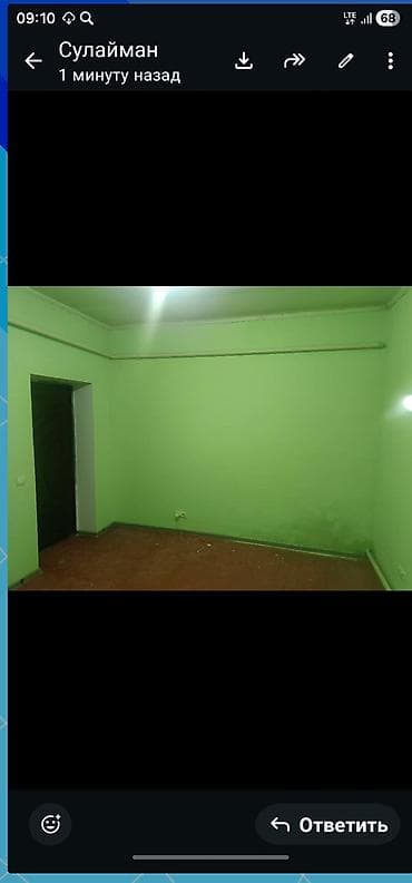 сдаю комнату кудайберген: 12 м², Без мебели — 4