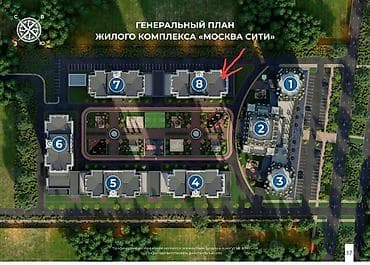квартира с подселением 8 мкр: Строится, Элитка, 3 комнаты, 119 м² — 5