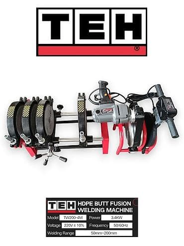 пайка для пластика: Аппараты для стыковой сварки полиэтиленовых труб TEH (HDPE Butt Fusion — 4