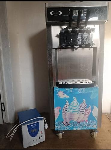 Профессиональный фризер для мягкого мороженого (настольный/напольный at lalafo.kg Профессиональный фризер для мягкого мороженого (настольный/напольный
