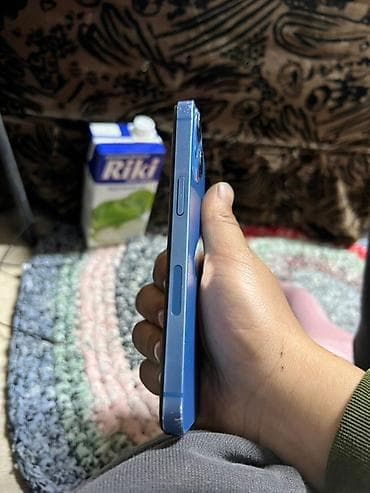 Мобильные телефоны и аксессуары: IPhone 13 mini, Б/у, 128 ГБ, Синий, Чехол, 74 % — 3