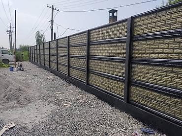 столешницы камень: Бетонный еврозабор, Другой бренд, Односторонний, Новый, Оптом, В розницу,Безналичный расчет — 9