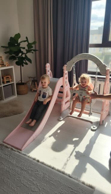 лошадка качалка для ребенка: Лучший подарок для ребёнка на Новый год! Продаётся горка с качелей — 1