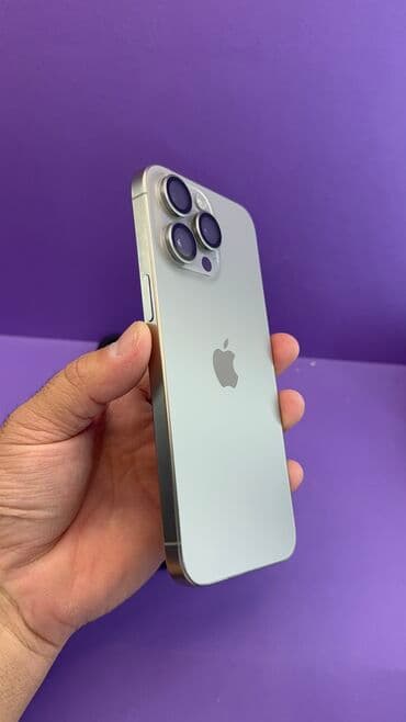 купить айфон 15 про макс бишкек: IPhone 15 Pro Max, Колдонулган, 512 ГБ, 90 % — 12