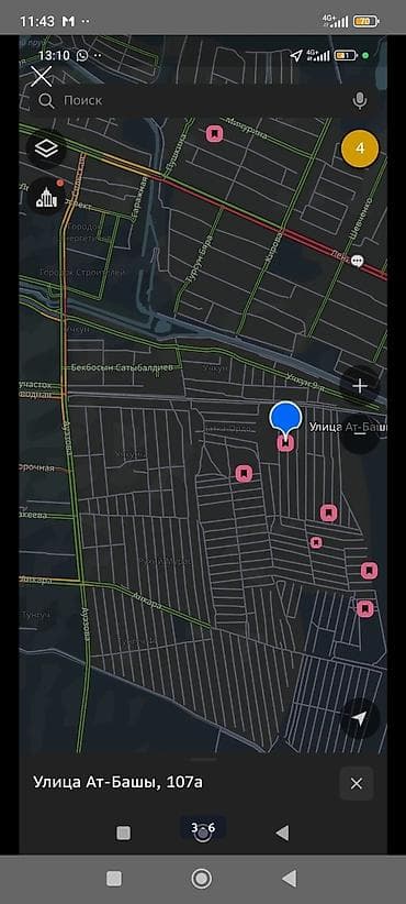 земельный участок первая линия: 4 соток, Для строительства, Красная книга — 3