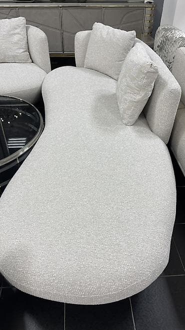 Эмерек гарнитурлары: Ашкана үчүн жумшак бурчек, түсү - Боз — 3