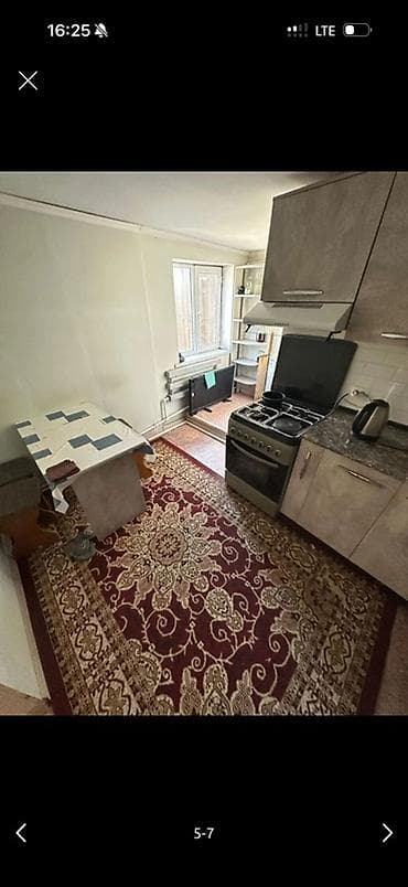 бишкек квартира с подселением: 3 комнаты, Собственник, С мебелью частично — 2