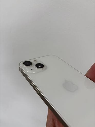 apple max: IPhone 13, Б/у, 128 ГБ, Белый, 90 % — 4