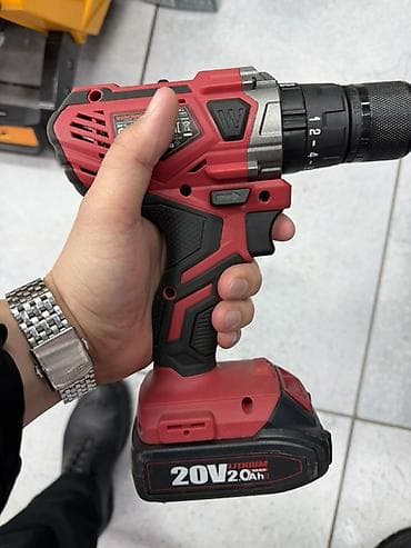 Инструменттер: Аккумуляторная дрель‑шуруповерт 20V - Питание: литиевая батарея 20V — 1