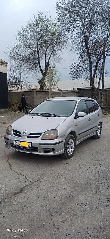 кел кел: Nissan Almera Tino: 2001 г., 1.8 л, Кол менен иштөөчү, Бензин, Вэн/Минивэн — 1