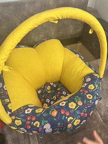 Детское кресло, цвет - Желтый