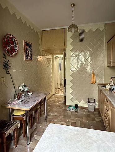 квартира мадина рынок: 3 комнаты, 63 м², 106 серия, 1 этаж, Косметический ремонт — 6