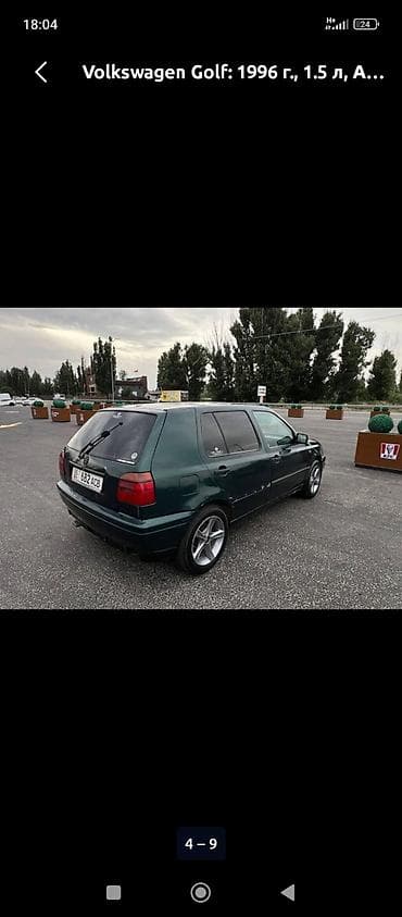 wuling mini ev: Volkswagen Golf: 1996 г., 1.5 л, Вариатор, Бензин, Хэтчбэк — 9