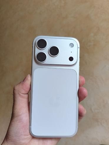 aphone 13: IPhone 17 Pro, Новый, 256 ГБ, Natural Titanium, Коробка, 100 % — 1
