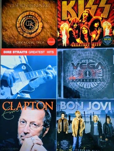 набор фишек для покера: Коллекция музыкальных CD (рок/хард-рок/метал) Состав подборки по — 5