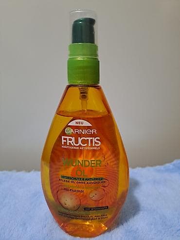 Garnier Fructis Wunder Öl — уходовое масло для волос с термозащитой