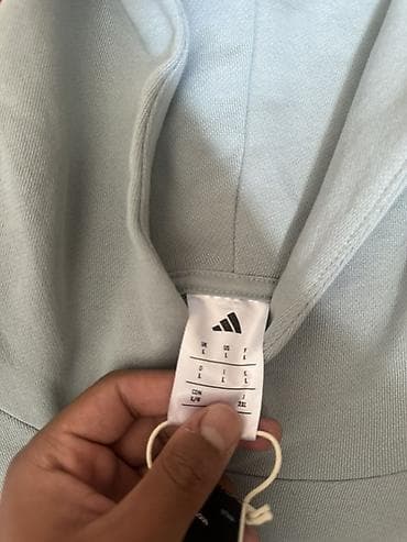 Толстовки: Худи adidas MA SZN FT HD (артикул KC3196) - Цвет: светло-серый - — 2