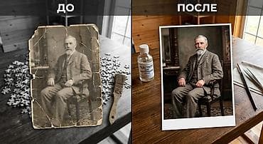 выравнивание без покраски: Профессиональная реставрация и цифровое восстановление фотографий - — 1