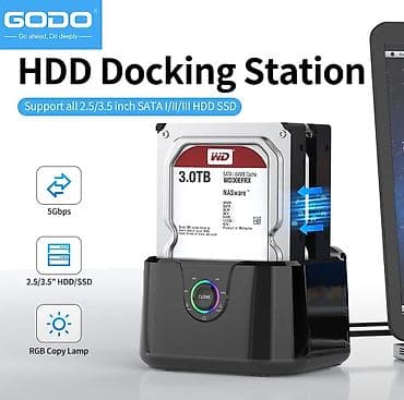 hdd 320: Док-станция GODO GDPD01T для SATA жестких дисков/SSD 2.5/3.5 с — 3